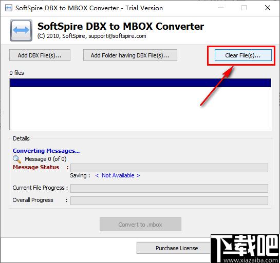 SoftSpire DBX to MBOX Converter下载,文档转换,邮件转换