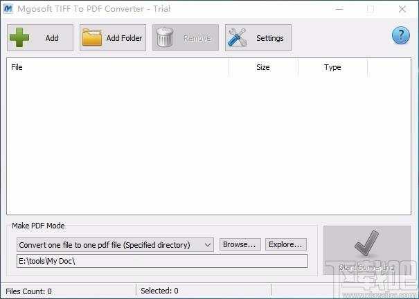 Mgosoft TIFF To PDF Converter,TIFF转PDF,文件转换